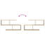  Wall Shelf with Shelf with Storage Engineered Wood Solution Home Indoor
