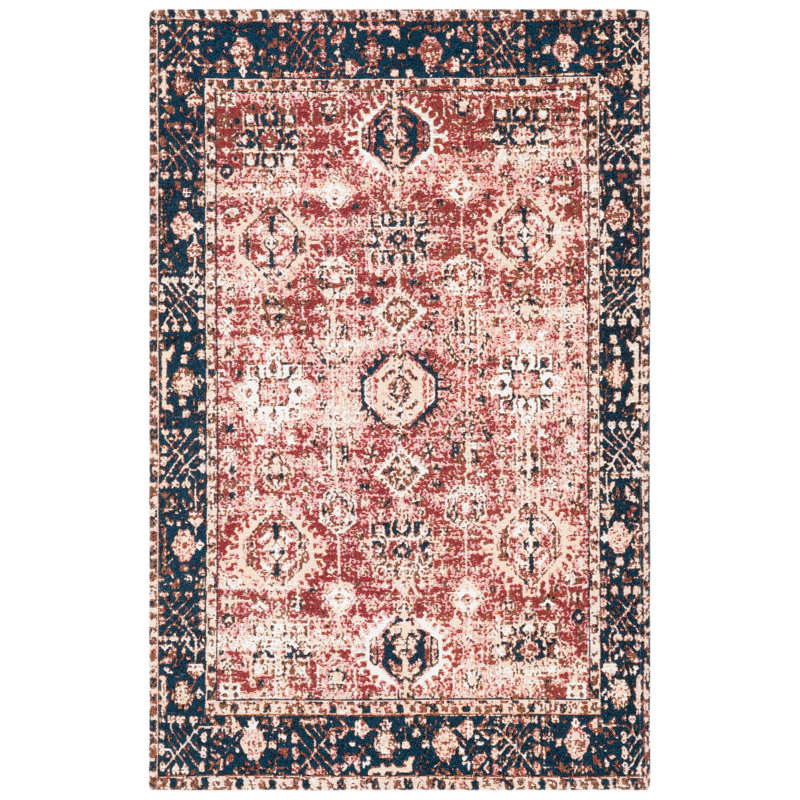Easy Care Performance Machine Washable Oriental Rug, Rectangle 2' x 3'4"