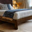 Base de lit en bois massif Millwood Pines Aaman-50395061-50395063
