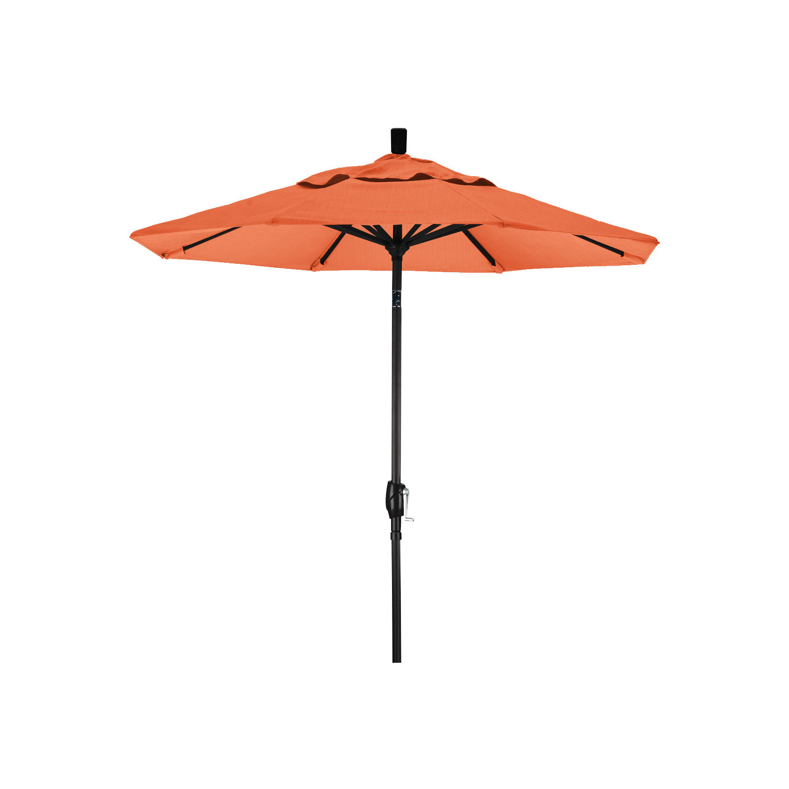 90'' Outdoor Umbrella, Tuscan Performance Canvas, Bronze, Pacifica