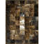 Desnudo Cowhide Geometric Area Rug in Brown-1306150962
