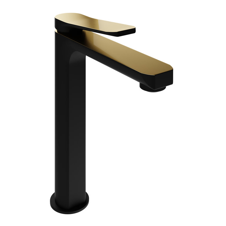 Single-Hole Single-handle Bathroom Faucet with Drain Assembly