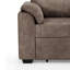 Aalaysha 2 Seater Faux Leather Sofa Bed-819832316