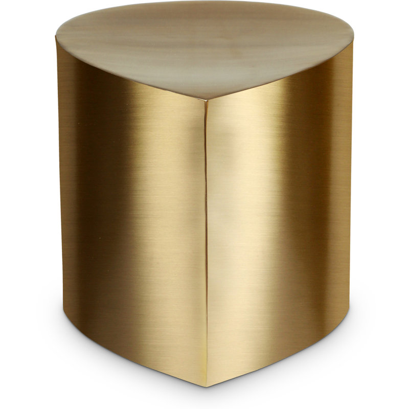 Coffee Table, Brushed Gold