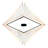 Vivien Dimmable LED Geometric Chandelier-782911885