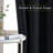 Bedroom Room Darkening Curtains Triple Weave Microfiber Grommet Top Thermal Insulated Solid Room Darkening Panels/Drapes for Living Room-1985442716-1990850988