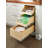 Slide-A-Shelf Made-To-Fit 8 Inch High Side Slide-Out Shelf Full Extension Rails with Soft Close-88144811-88615256-88144774