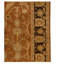 Wool Oriental Area Rug in Brown/Rust/Black