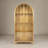 Laurelville Arched Glass Door Metal Curio Cabinet-892508317