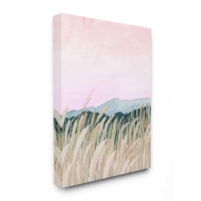 « from blé rose rose », reproduction d’art sur toile sans cadre