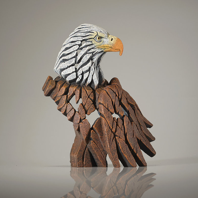 Enesco EDGE Sculpture Eagle Bust Miniature Figurine 5.6 Inch