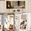 Miroir mural 72 x 32 pouces avec lumières, 3 modes de couleurs, imperméable, cadre en aluminium, pour salle de bain de chambre à coucher, grand support argenté