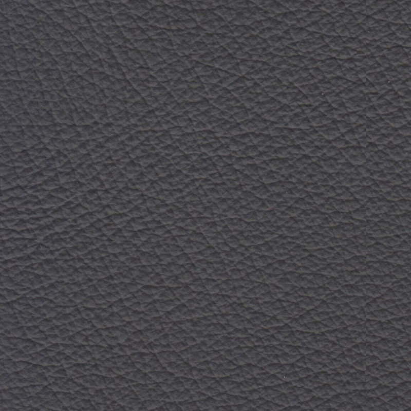 64.5'' Gray Genuine Leather Track Arm Loveseat