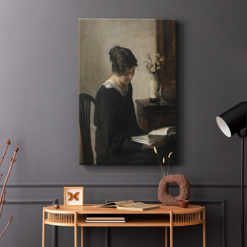 Impression de portrait rétro CXLIV - galerie enveloppée de cavas, H 48 po x l 32 po
