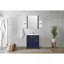 Meuble-lavabo bleu marine 30 po X P 18,25 po D