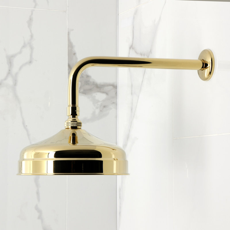 Kingston Brass Single-Handle Pressure Balanced Tub and Shower Faucet, Polished Brass