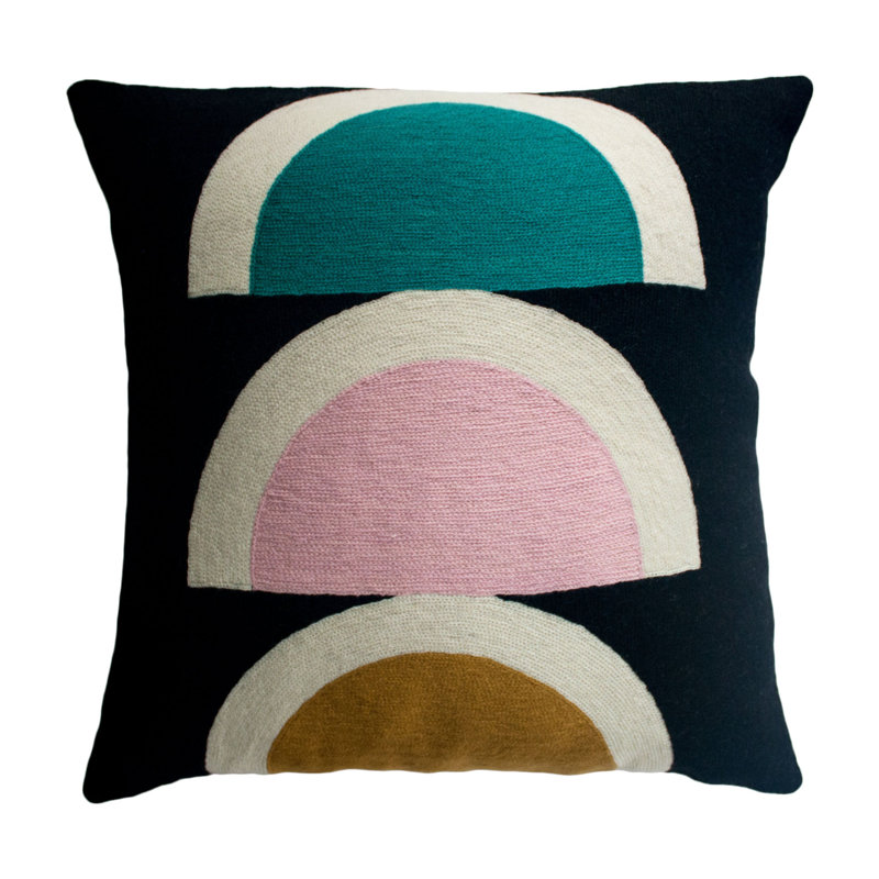 Viola Wool Square Pillow Cover