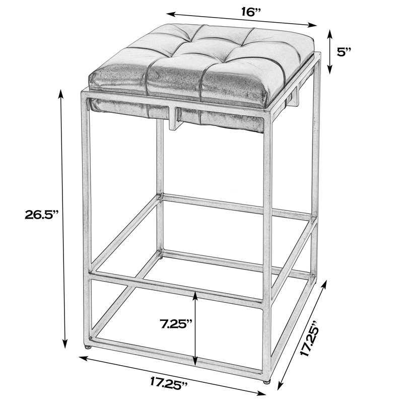 Tabouret Dudley, Tabouret de bar (siège d'une hauteur de 31 po)