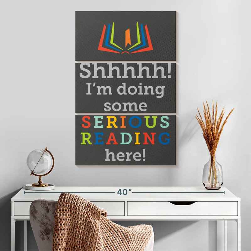 Senne Serious Reading V, 32" H x 20" W