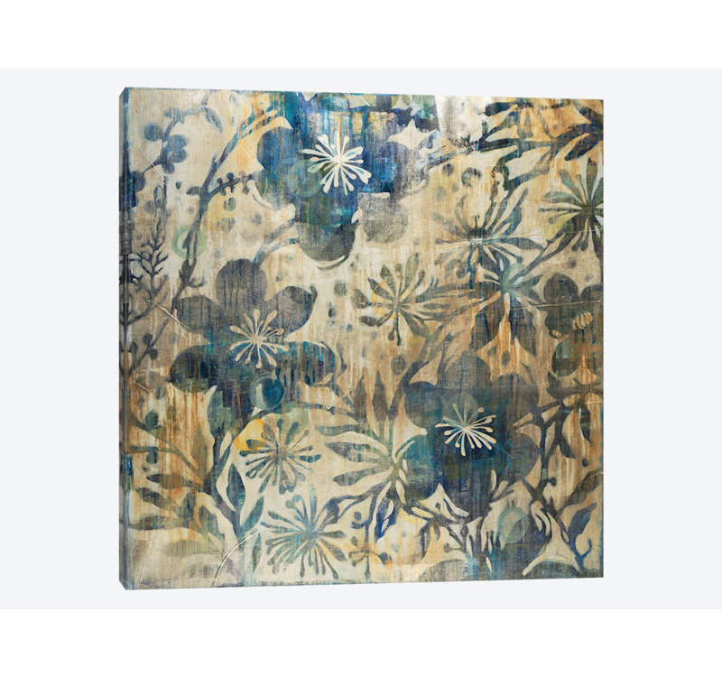 «Daisy Chain», reproduction sur toile, H 48 po x l 48 po x P 1,5 po, Toile tendue, Pas de tapis