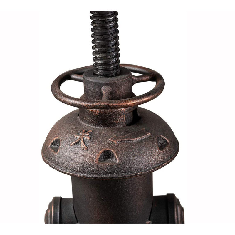 Tabouret de comptoir de cuisine rétro rétro vieilli à vapeur de style industriel de 24,8 à 30,7 pouces Steampunk Deco