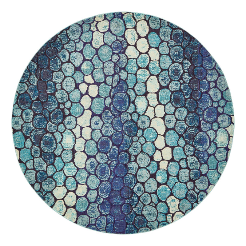 Tapis bleu Hugley, Rond 8 pi