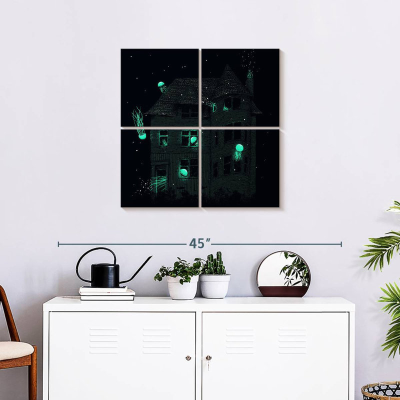 A New Home, 26" H x 26" W
