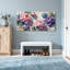Motif floral de pivoines et d'hortensias-1442468175