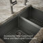Riverby 33 In. Undermount Double-Bowl Kitchen Sink-107896230