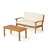PEYTON LOVE SEAT + COFFEE TABLE-1818140159