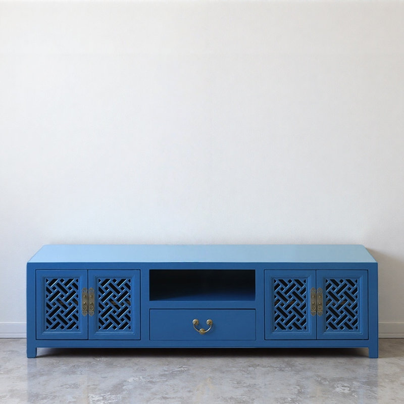 Creative Blue TV Stand