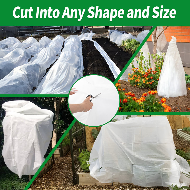 10x50Ft Plant Freeze Protection Cover