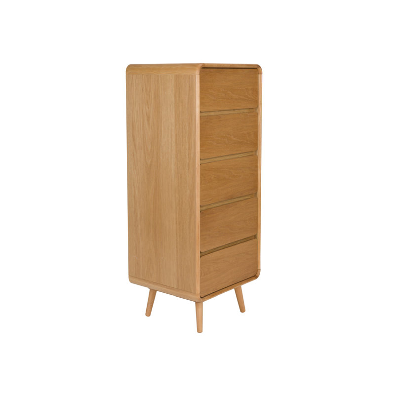Cabinet Solid Wood Accent Cabinet, Beige