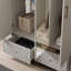 3 Door 2 Drawer Wardrobe with Mirror