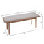 Upholstered Solid Wood Bench-842186851-842186850-842186849