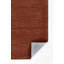Tapis rouille en laine de couleur unie touffeté à la main Ebern Designs-1159163773