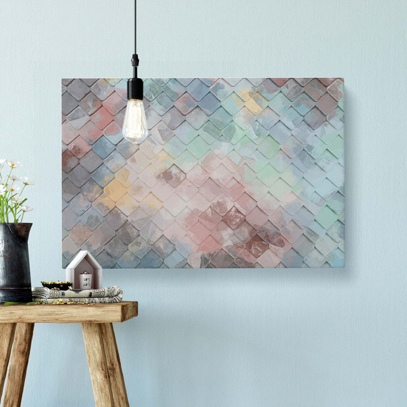 The Good Life In Abstract - Wrapped Canvas, 50cm H x 76cm W x 3cm D