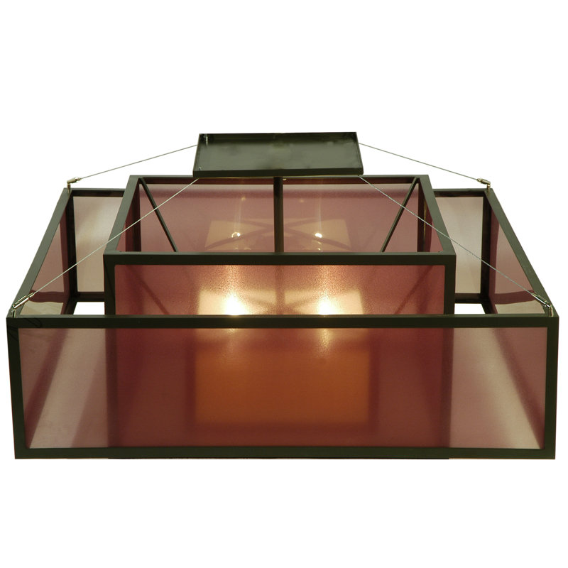 Quadrato 4 - Light Semi Flush Mount