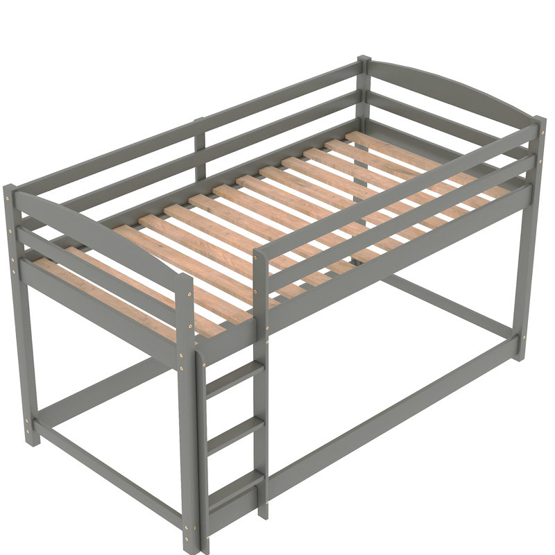 Sharee 90 X 190cm Bunk Bed, Grey
