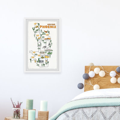 " Illustrated Phoenix Map "