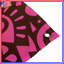 Tapisserie murale formes abstraites roses-611869563