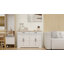 Buffet 47,95 "avec 2 tiroirs et 4 portes pour la cuisine du salon Farmhouse