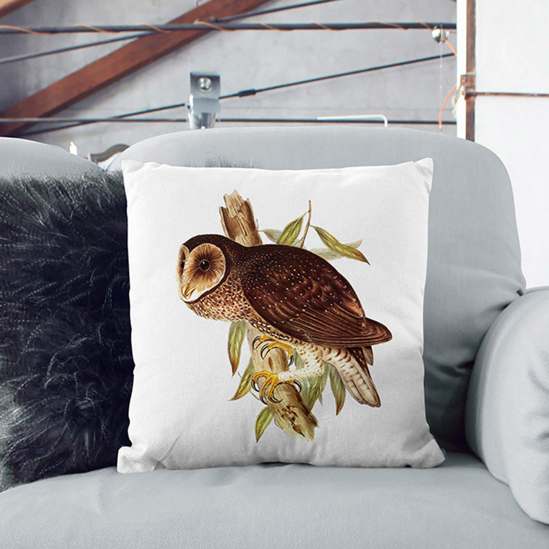 Square Throw Cushion, 40cm H x 40cm W x 15cm D