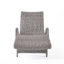 Chaise longue en osier Crete