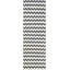 Tapis ivoire / gris anthracite en laine tissé à la main / à chevrons Rodgers-1227982103