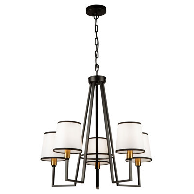 5 - Light Dimmable Chandelier