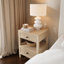 Table de chevet ouverte Beecher