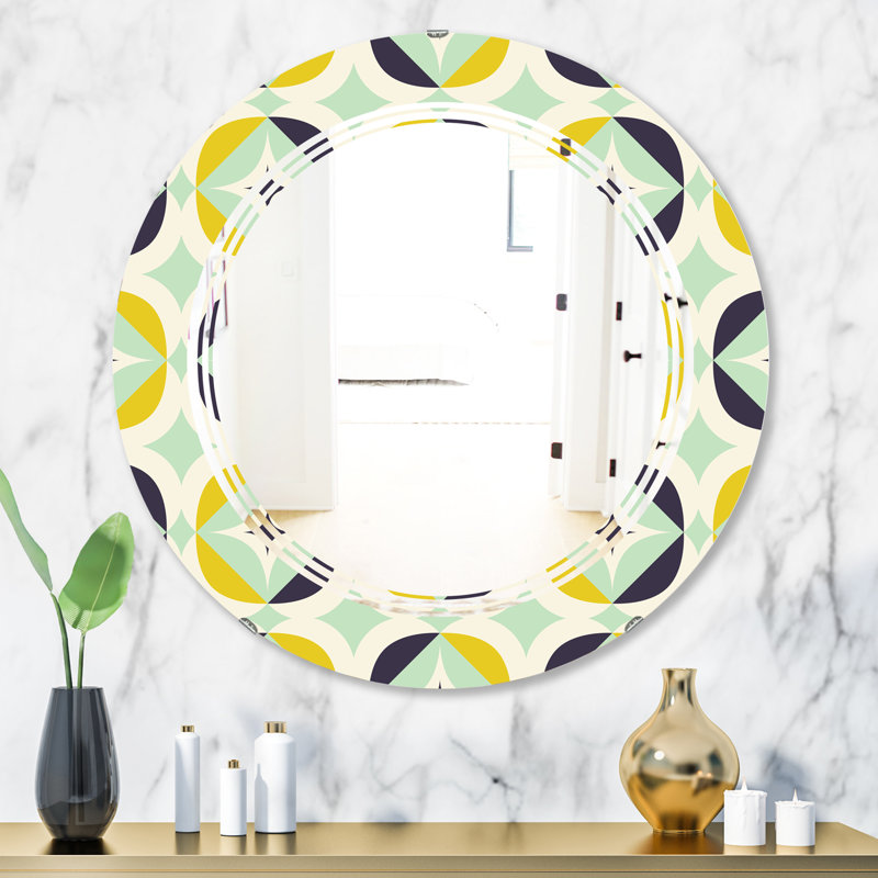 Miroir mural Triple C Diamond V, H 23,6 po x l 23,6 po
