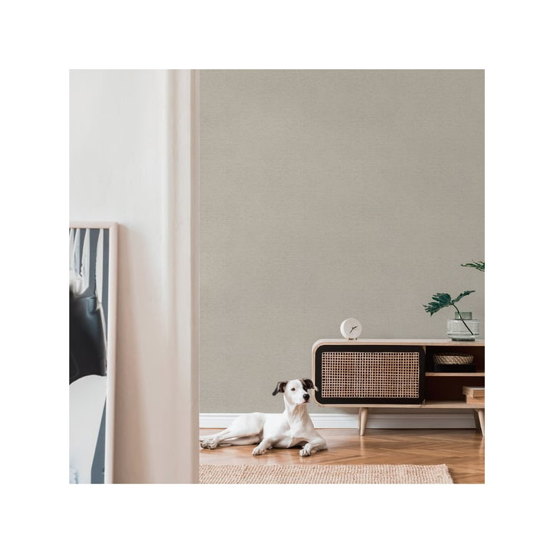 Flourish 10.05m x 53cm Textured Wallpaper Roll, Bronze