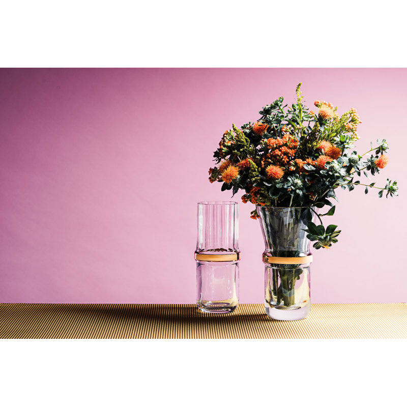 Dorian Handmade Crystal Table Vase